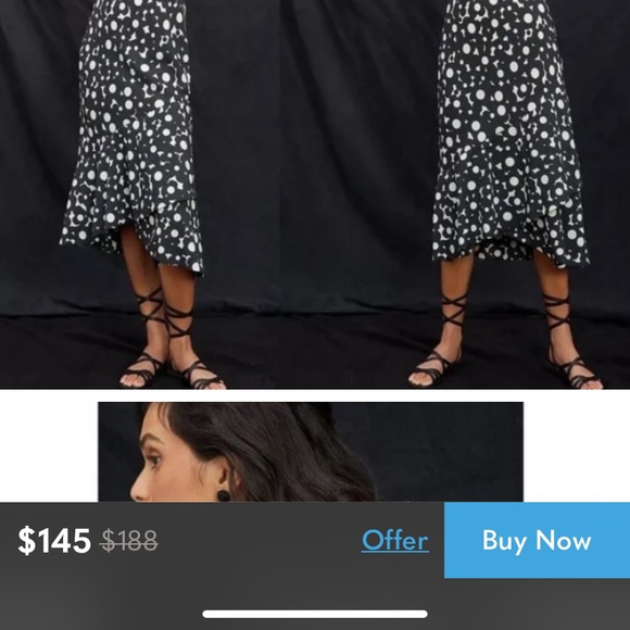 Anthropologie midi dress - Picture 6 of 6